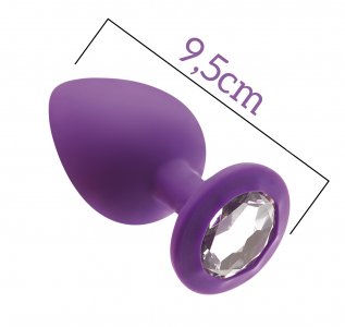 Analplug No.49 L mit Kristall � lila, Mai Toys