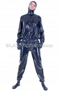 Latex Catsuit Hausanzug mit 14 Tage Express bestellen