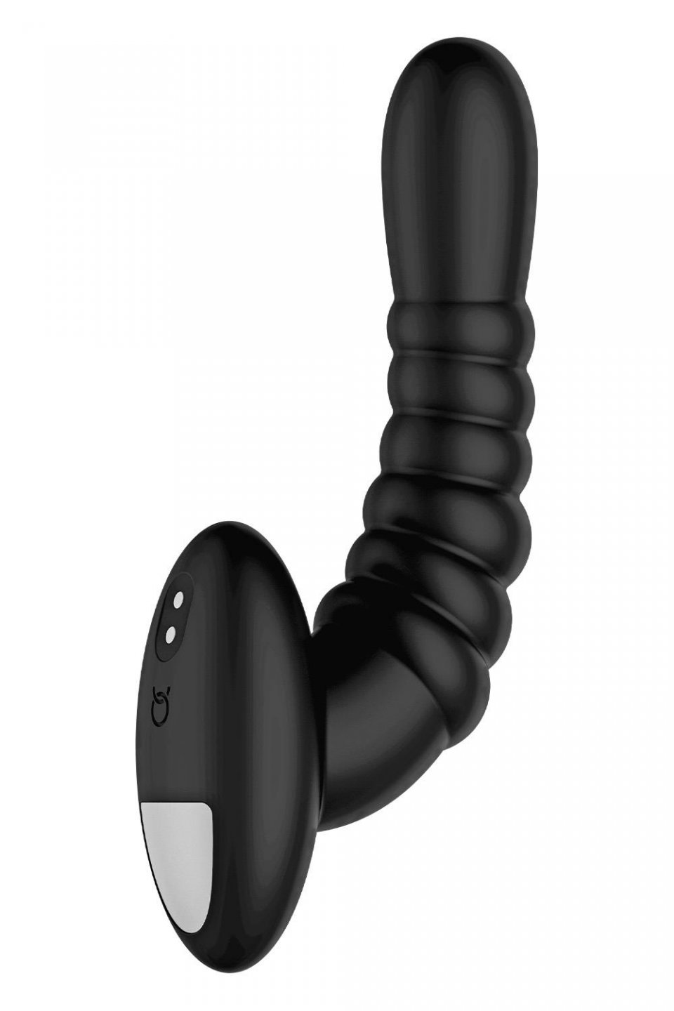Forto Ribbed Pro � Analvibrator Schwarz, 10 Modi, leise