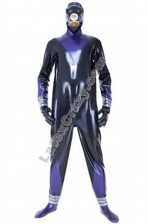 Heavy Rubber Latex Catsuit Sec2