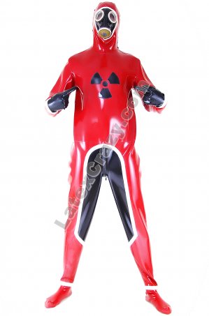 Heavy Rubber Latex Catsuit Sec3