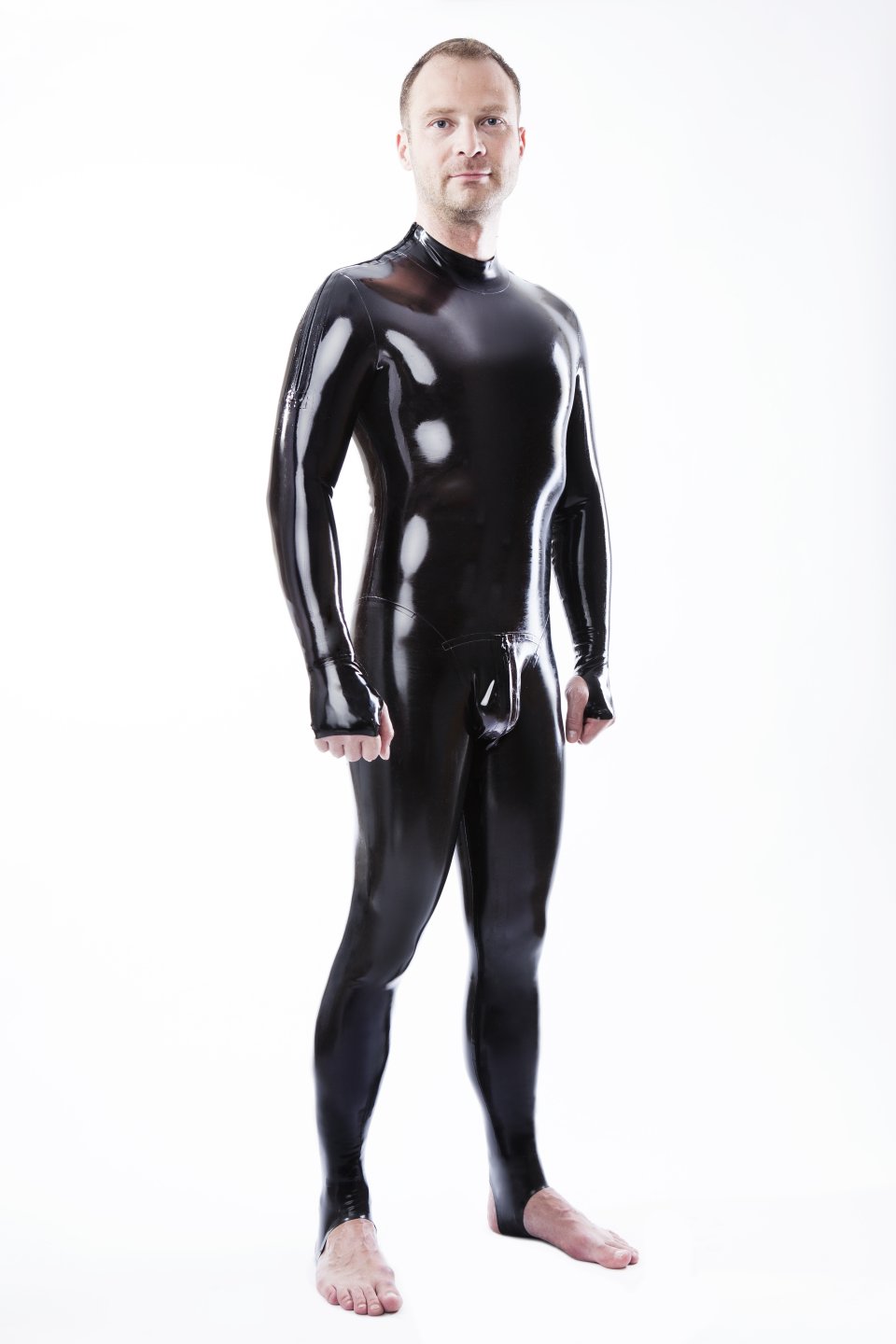 Latex Catsuit Basic Body Pouch