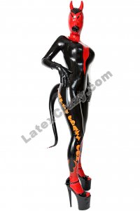 Latex Catsuit Devilicious: Kinky Eleganz