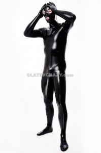 Latex Catsuit Fullbody mit Maske f�r den Mann kaufen