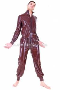 Latex Catsuit Jogger weit auf Ma� optional chloriert