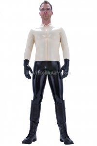 Latex Catsuit Propper - Zweifarbig & Ma�anfertigung