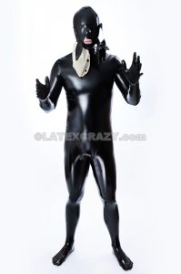 Rubbertoyboy Latex Catsuit auf Ma� optional chloriert