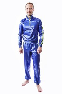 Latex Jogginghose speziell f�r M�nner auf Ma� kaufen