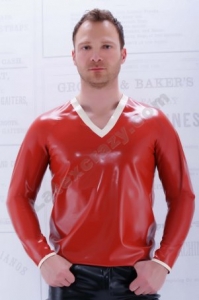 Latex Longsleeve Dyllan in �ber 100 Farben im Latexshop
