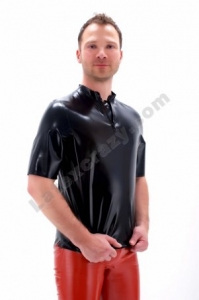 Latex Poloshirt Tony - Ma�geschneidert & Stilvoll