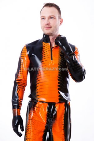 Latex Sweater Farbexplosion