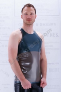 Latex T-Shirt Timothy f�r M�nner bis 8-XL kaufen