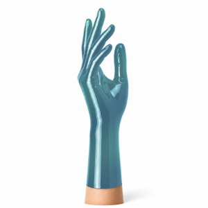 Latexhandschuhe Semi-Blau transparent | RubberBasic