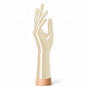 Latexhandschuhe kurz Transparent Natur | RubberBasic