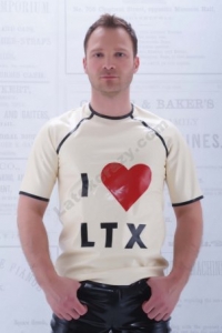 Latex T-Shirt f�r M�nner - Ma�anfertigung