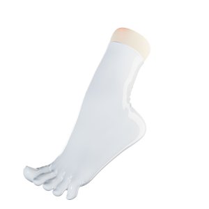 Zehensocken pearl white kn�chellang � Uniqdsn