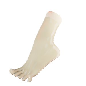 Uniqdsn Latex Zehensocken � transparent natur, kurz