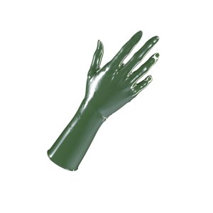 Uniqdsn Latexhandschuhe � olive military, kurz